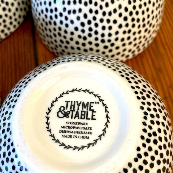 Thyme & Table Snack Bowls Set of 4 - Picture 6 of 7